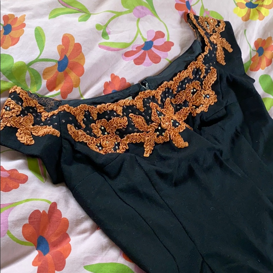 1950’s Syano Of California Rhinestone Dress